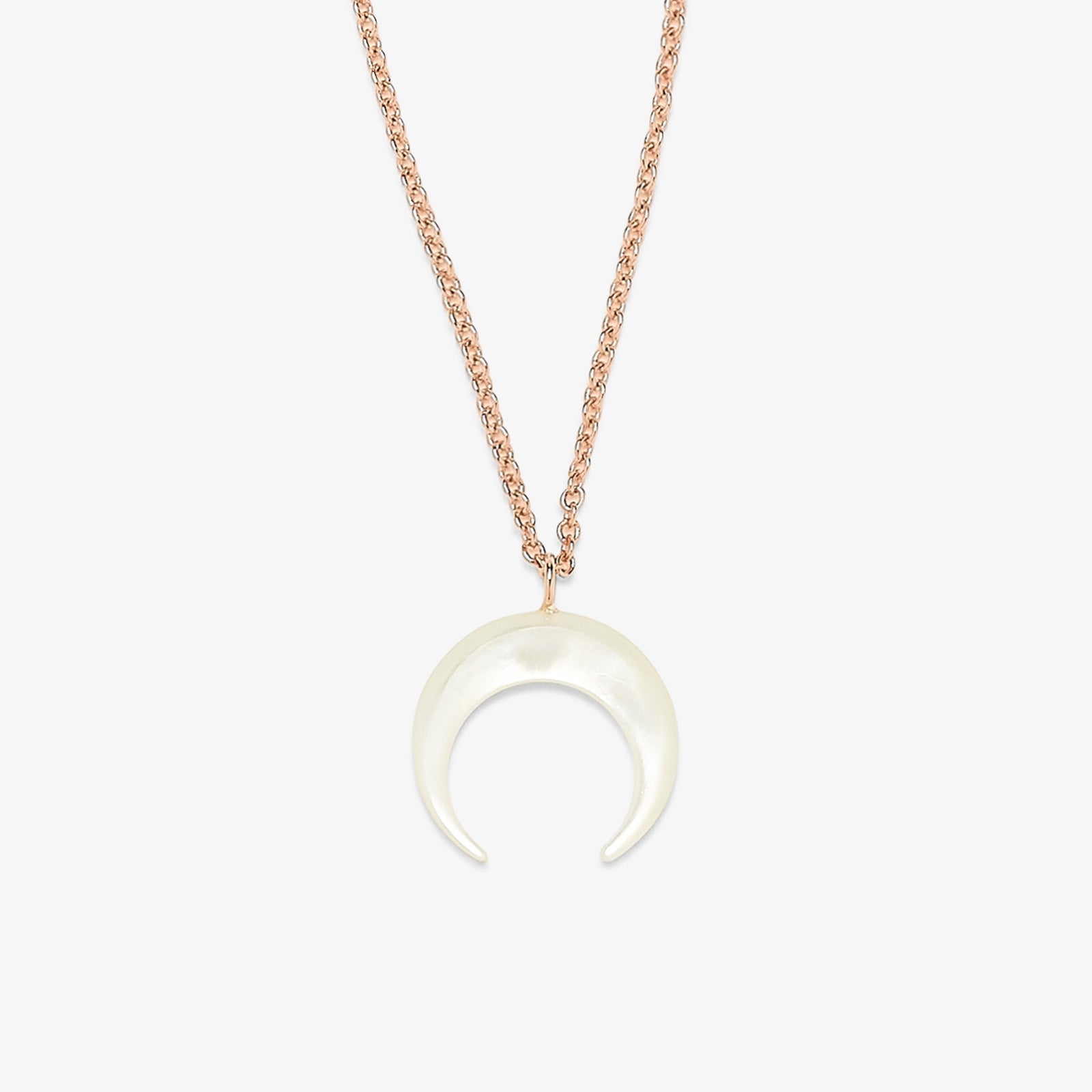 Buy LUNAR Crescent Moon Necklace Upside Down Moon Necklace Online in India  