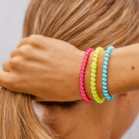 Neon Coil Scrunchies (Set of 3) Gallery Thumbnail