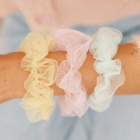 Lita Tulle Scrunchies (Set of 3) Gallery Thumbnail