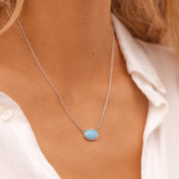 Opal Pendant Necklace Gallery Thumbnail