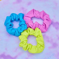 Neon Glow Scrunchies (Set of 3) Gallery Thumbnail