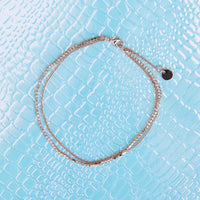 Rhinestone Chain Anklet Gallery Thumbnail