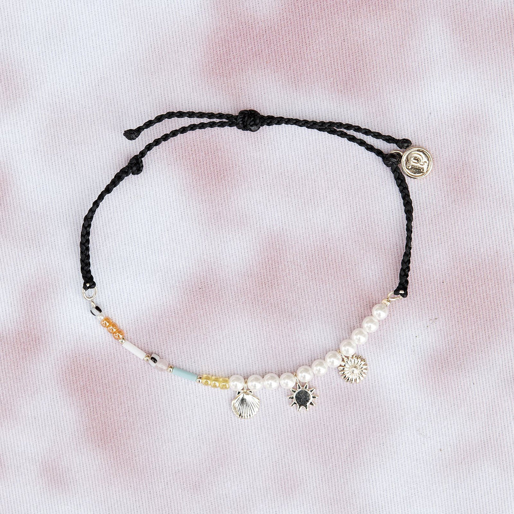 Mixed Charm & Bead Anklet 3