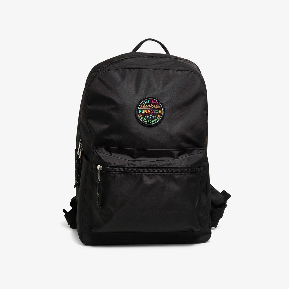 Pura Vida Black Classic Backpack Black 1