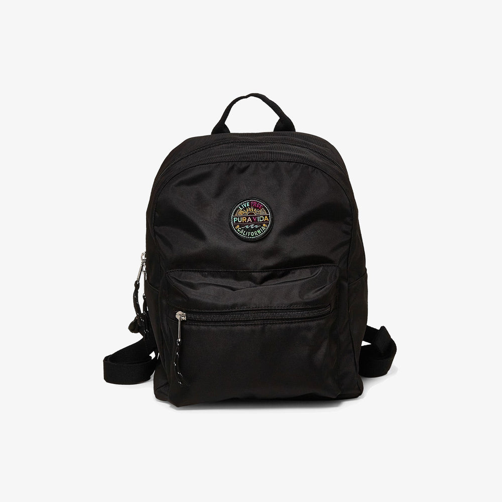 Black Mini Backpack 1