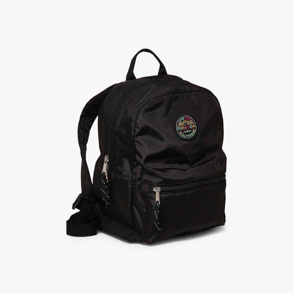 Black Mini Backpack 2