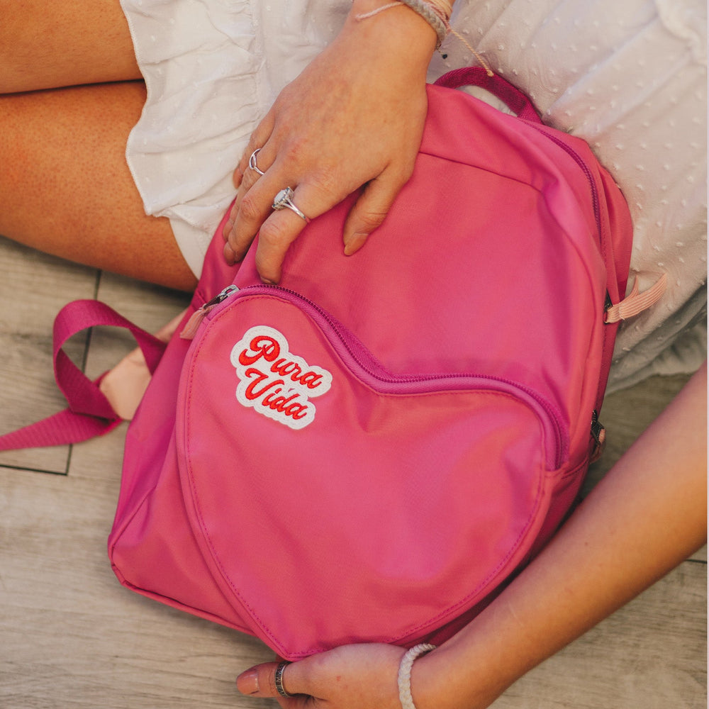 Heart Pouch Mini Backpack 6