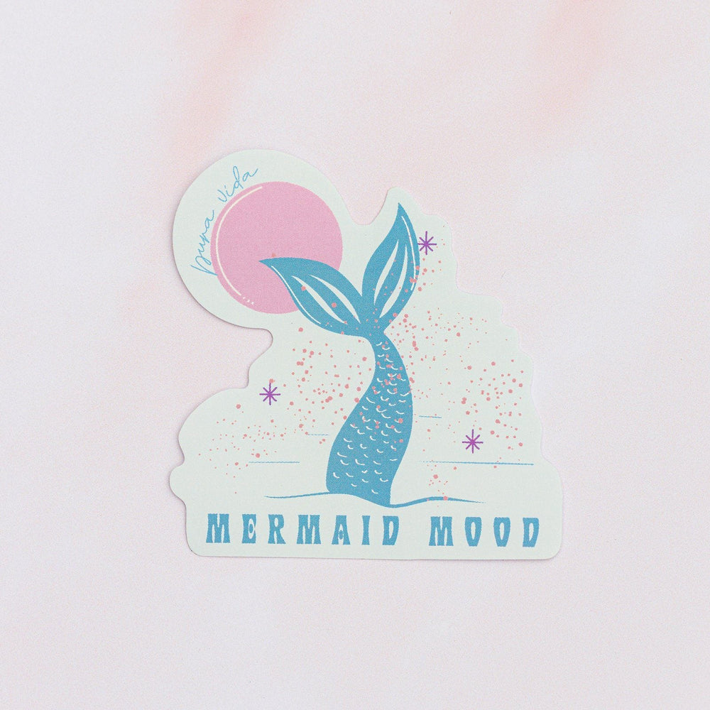 Mermaid Moon Sticker 2