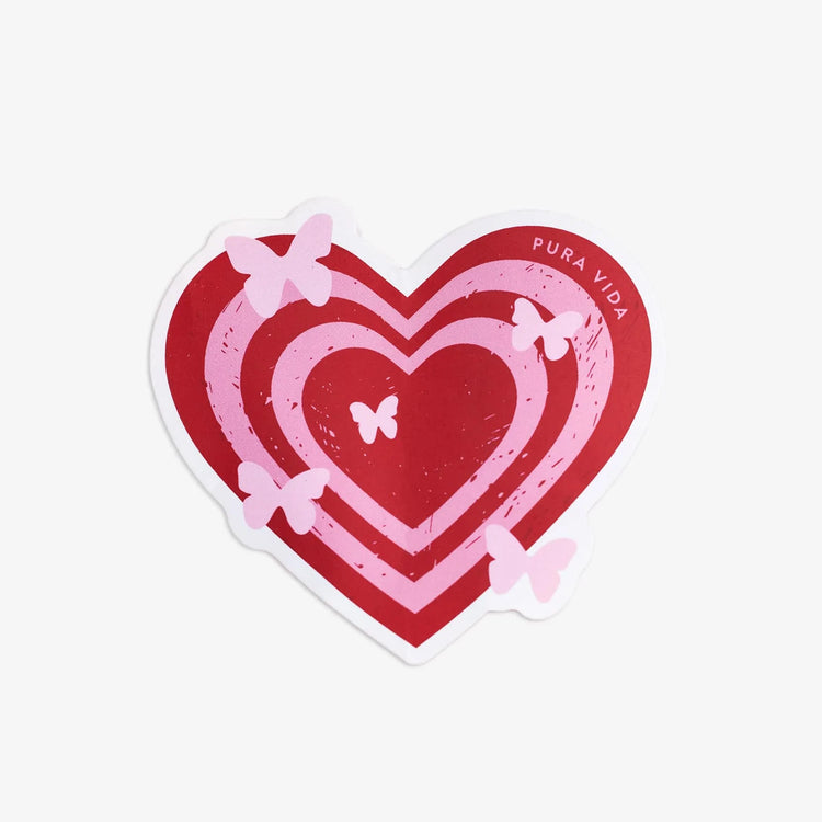 Soaring Heart Sticker
