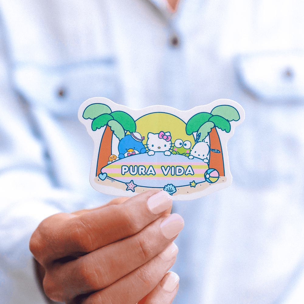 Hello Kitty & Friends Surfboard Sticker 2