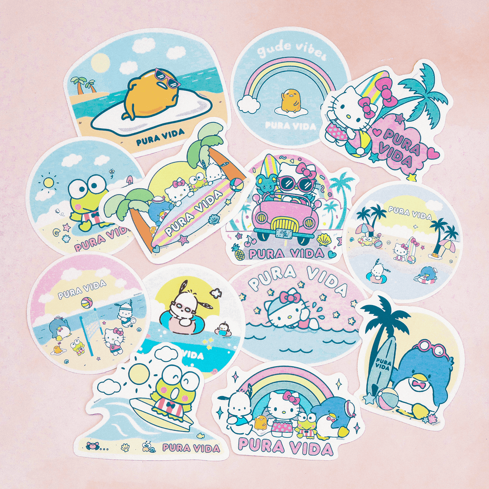 Hello Kitty Surf Sticker 4