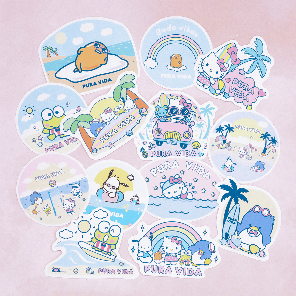 Hello Kitty Swimming Sticker 4