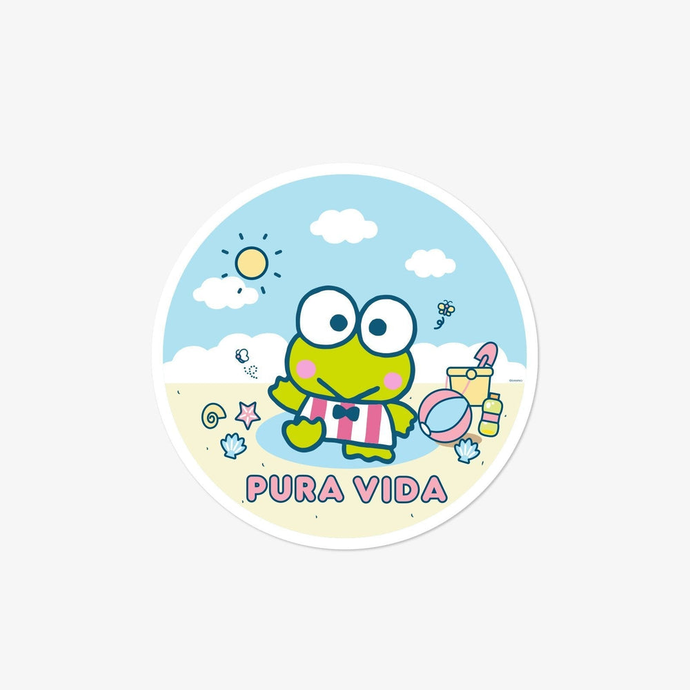 Keroppi Beach Sticker 1