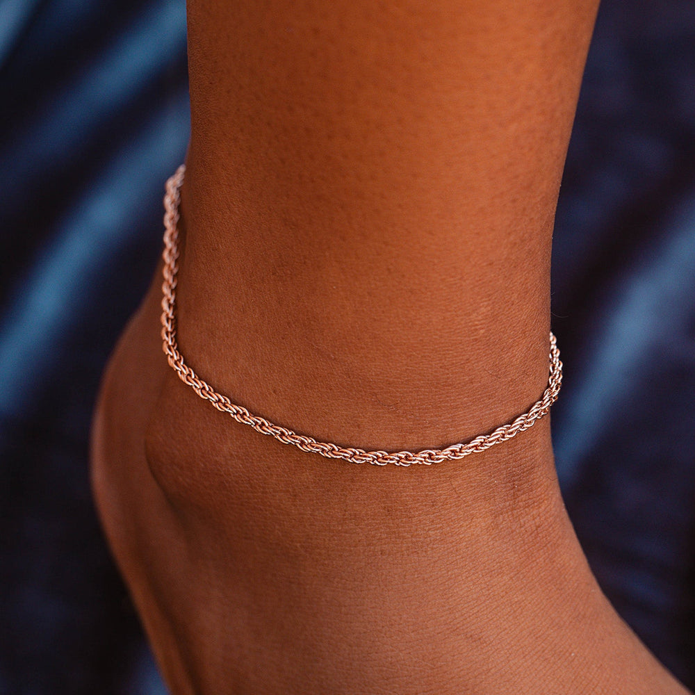 Twisted Rope Chain Anklet 6