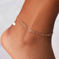 Double Chain Anklet Gallery Thumbnail