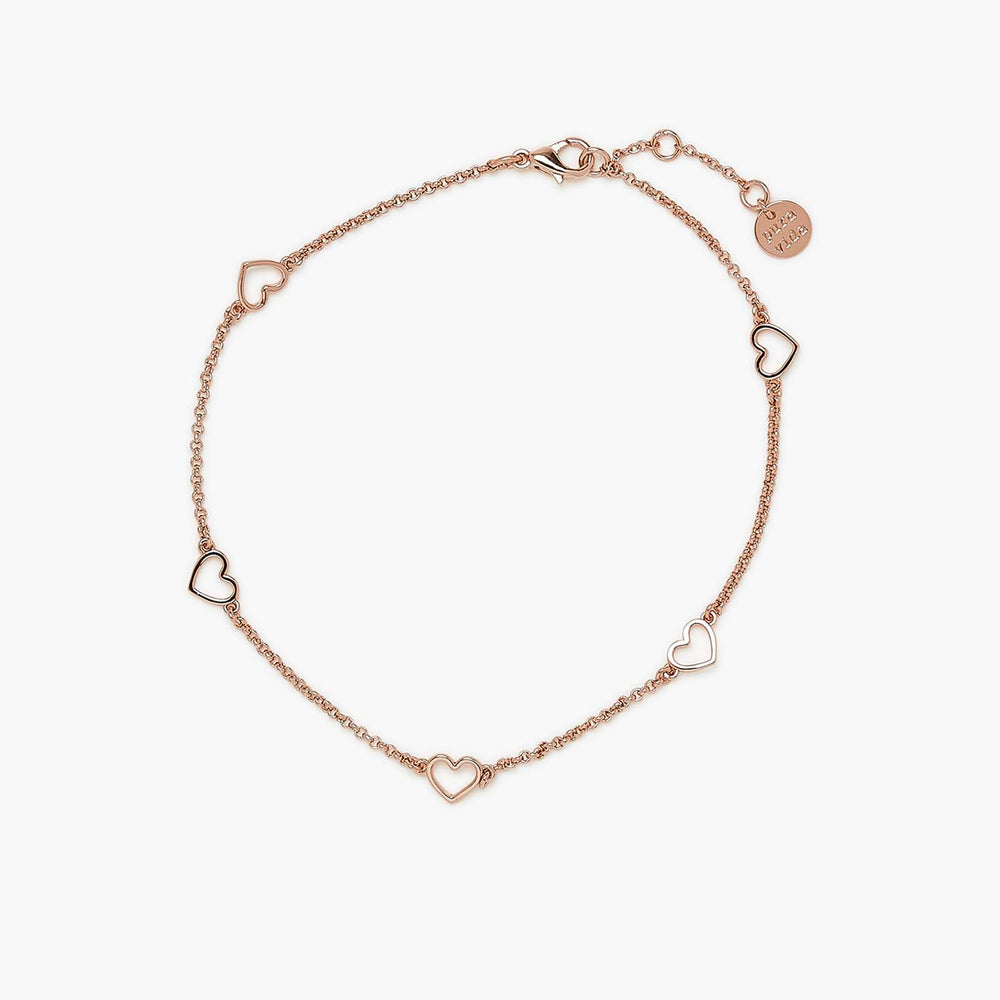 Dainty Hearts Anklet 1