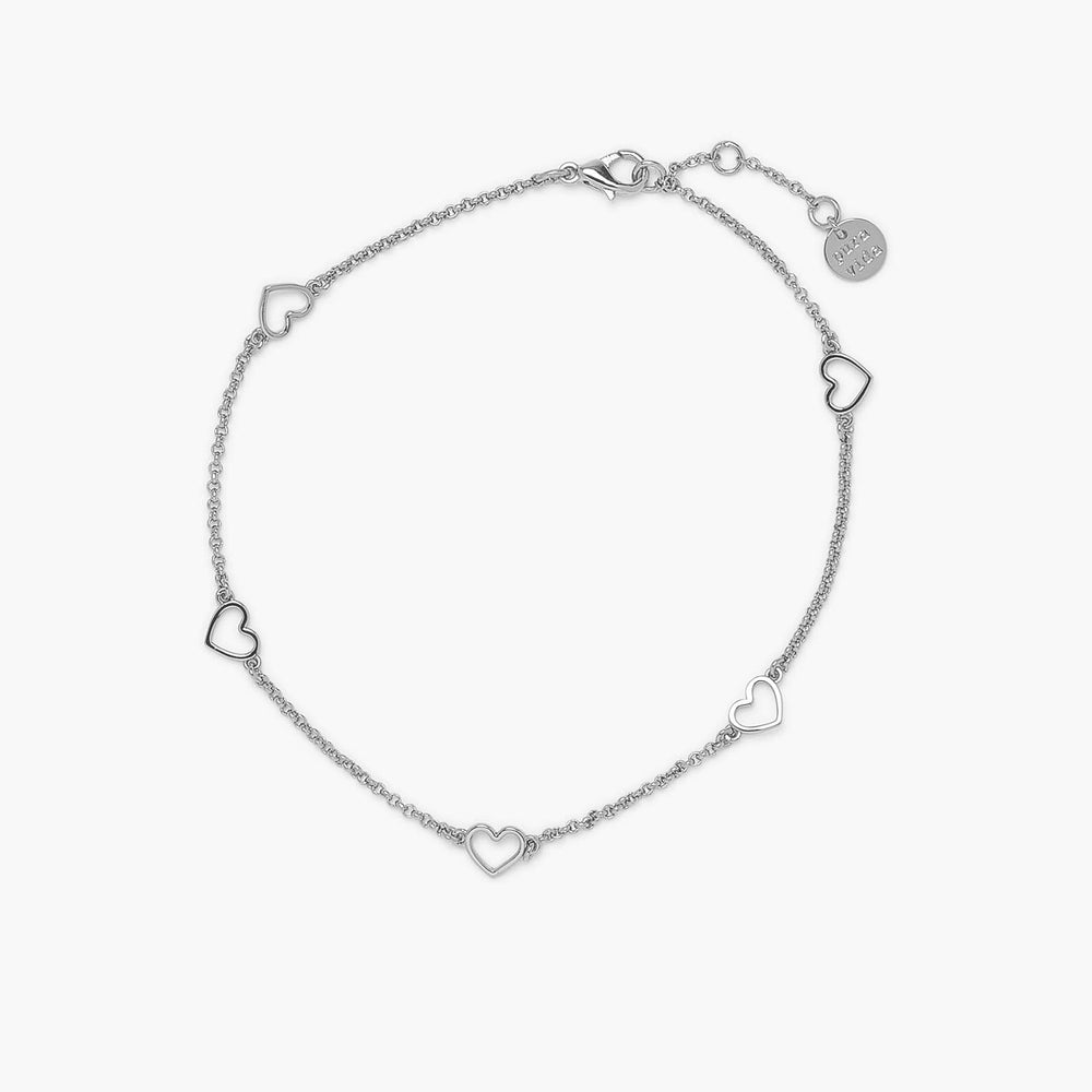 Dainty Hearts Anklet 2