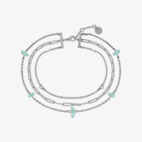 Isla Multi Chain Anklet Gallery Thumbnail
