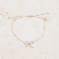 Bow Charm Bracelet Gallery Thumbnail