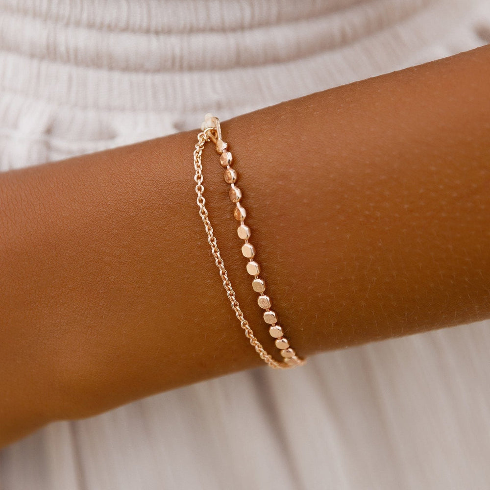 Delicate Layered Chain Bracelet 2