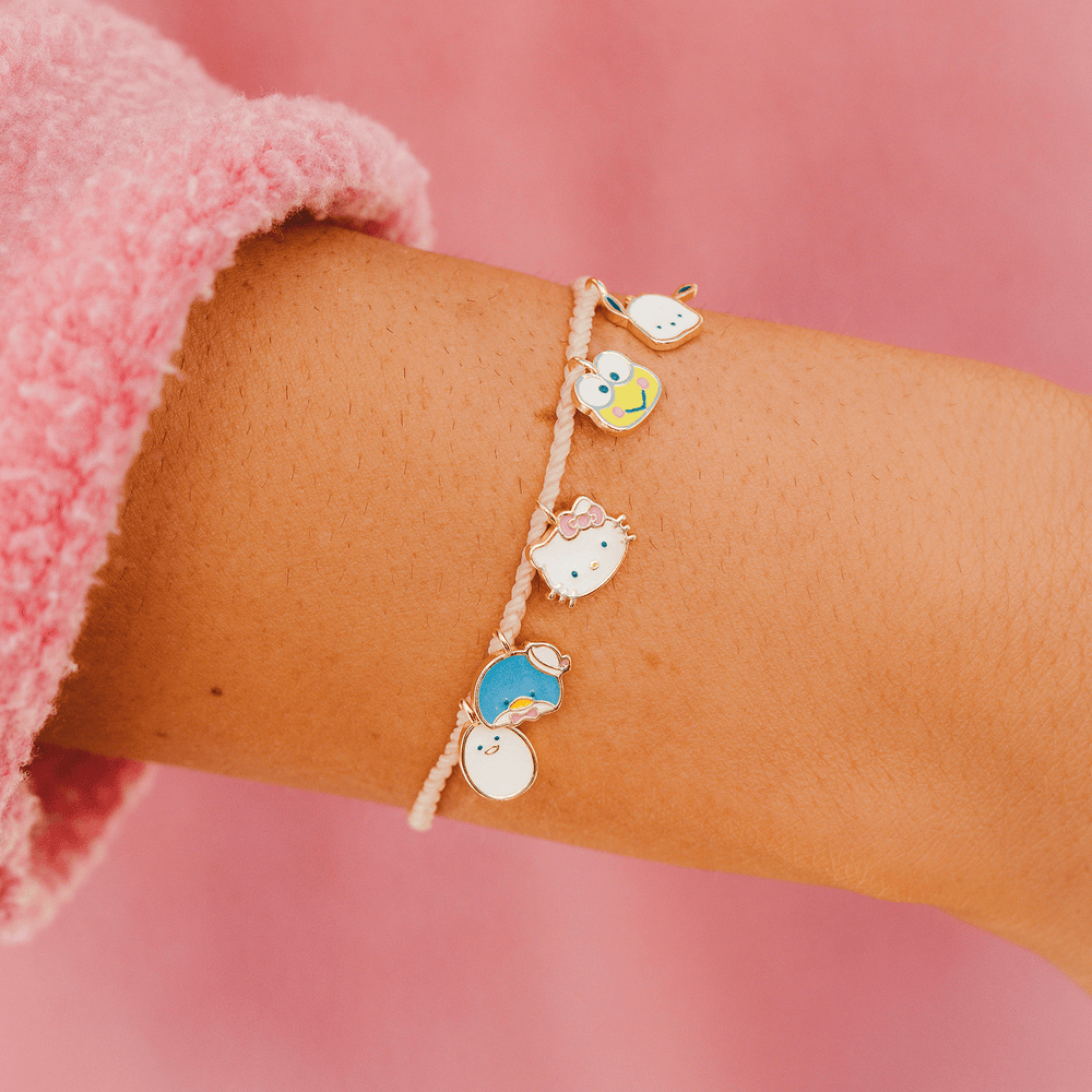 Hello Kitty Sanrio Charm Bracelet and Bag Charms
