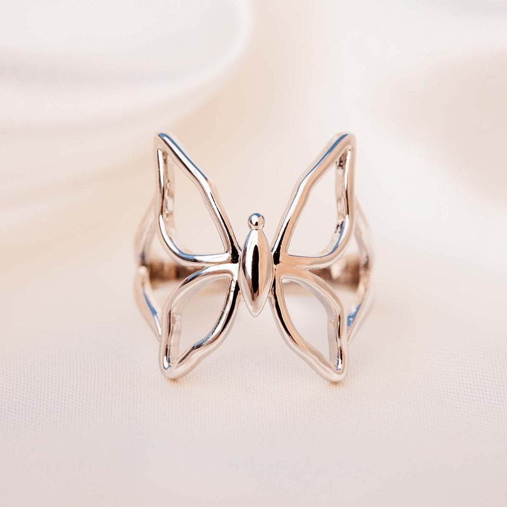 Butterfly Kiss Ring 4