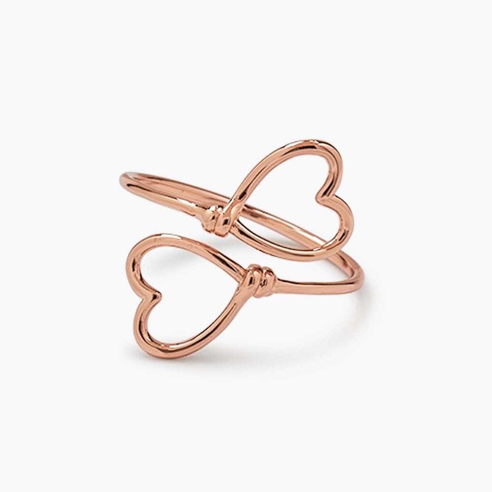 Heart Wire Wrap Ring 2