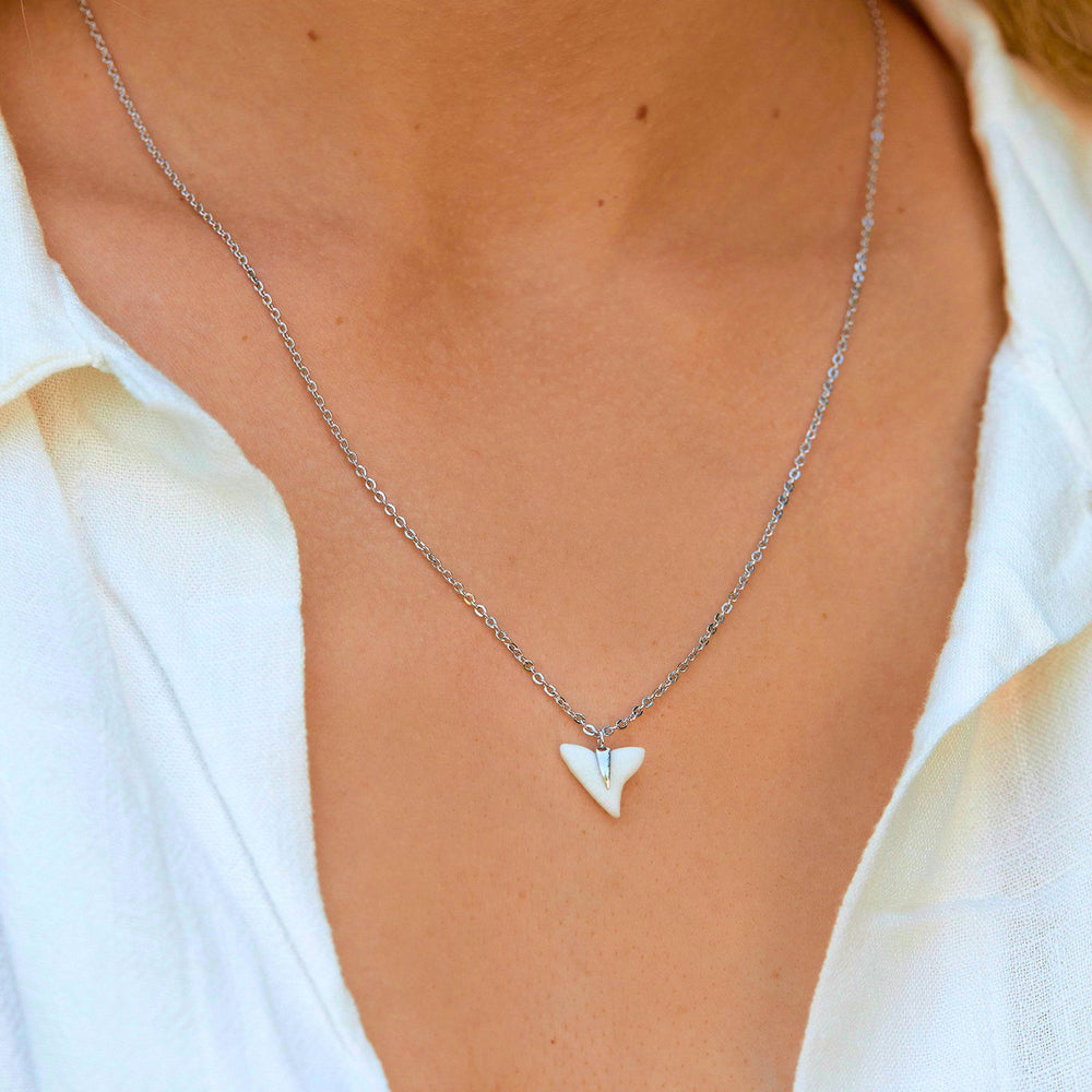 Shark Tooth Pendant Necklace 3