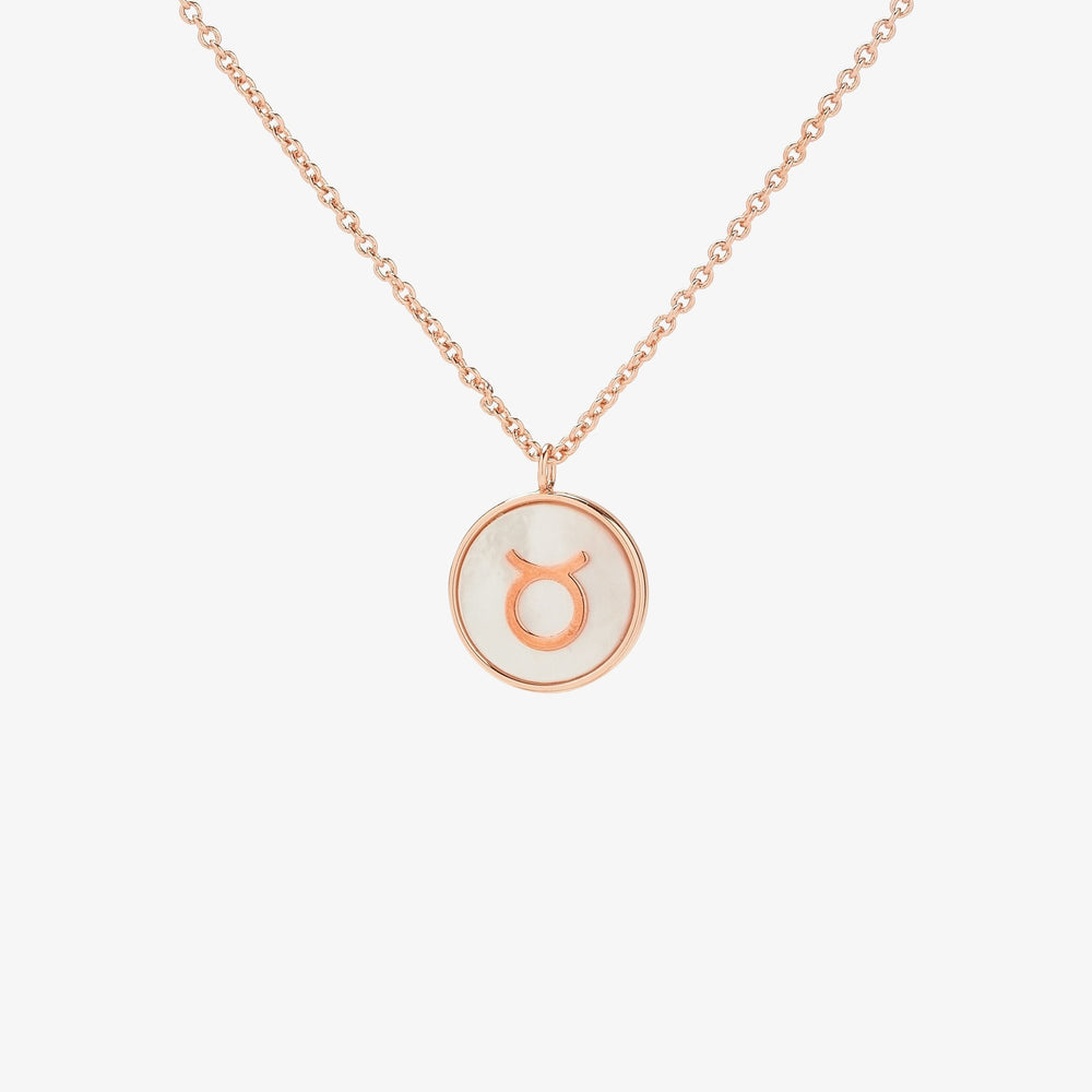 Zodiac Mother of Pearl Necklace 7