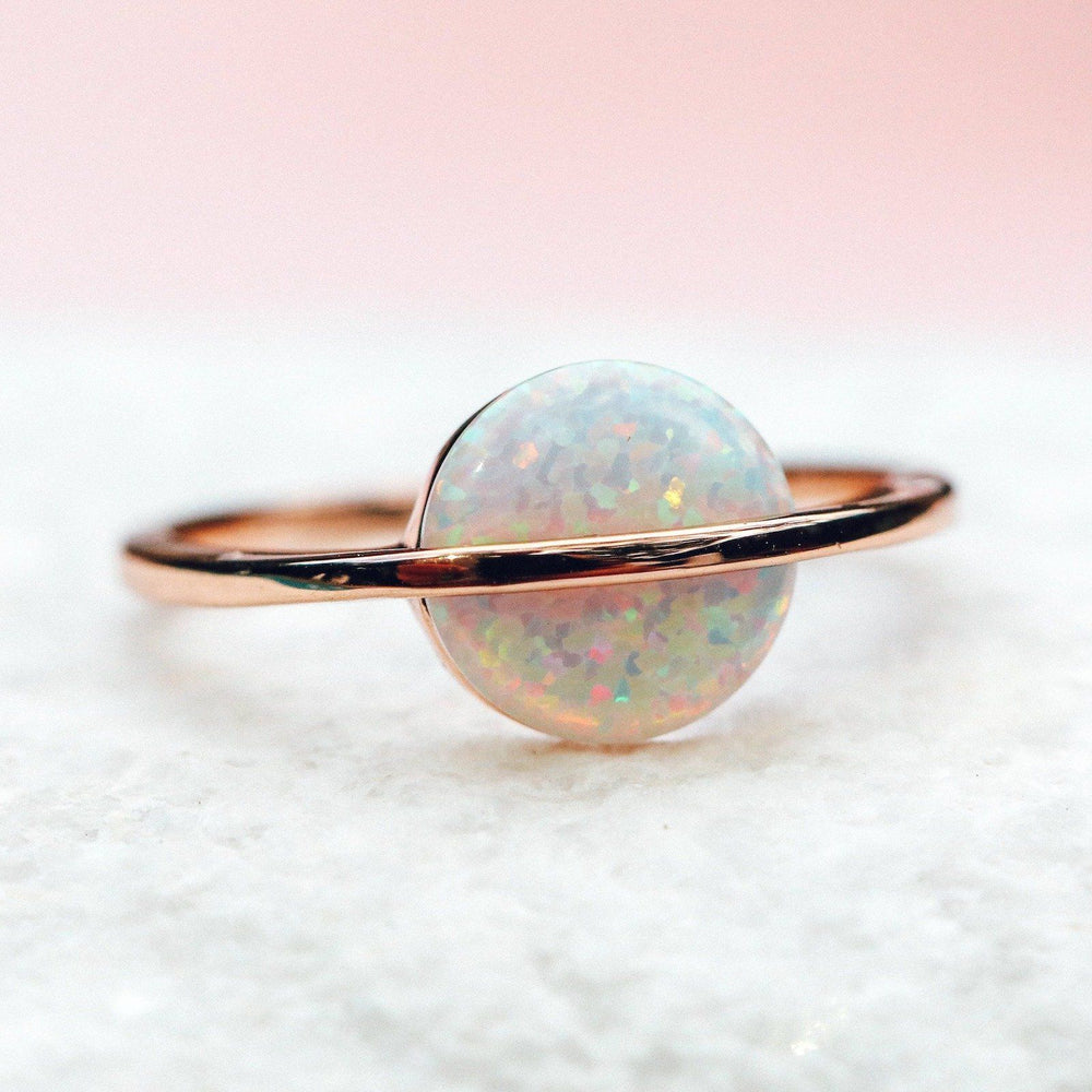 Opal Saturn Ring 4