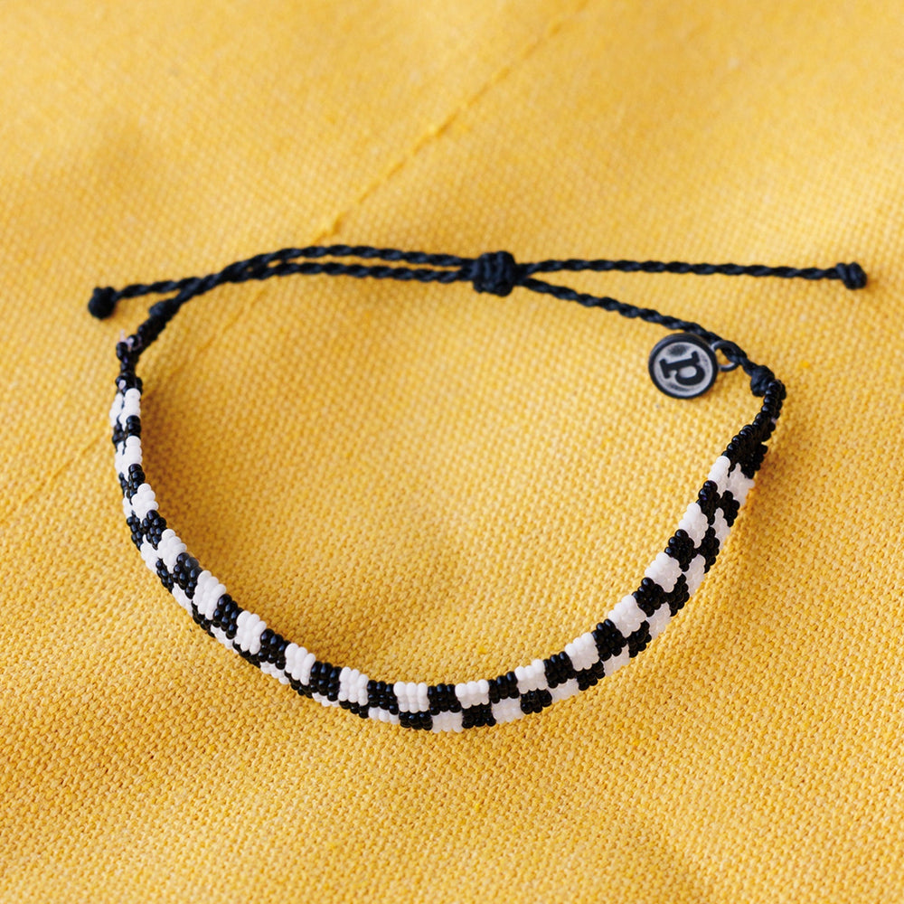 Woven Seed Bead Checkerboard Bracelet 10