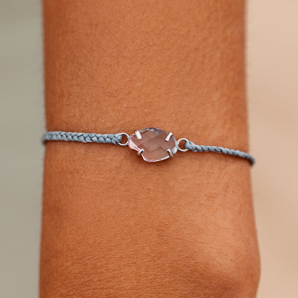 Rainbow Quartz Charm Bracelet 6