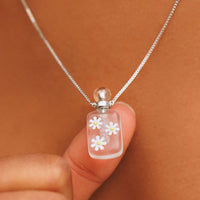 Daisy Bubble Bottle Necklace Gallery Thumbnail