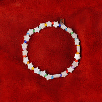 Pride Stretch Star Beaded Bracelet Gallery Thumbnail
