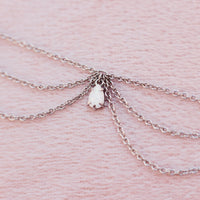 Draped Chain Anklet Gallery Thumbnail