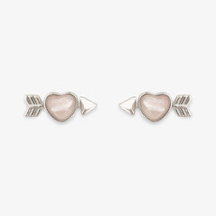 Cupids Bow Stud Earrings