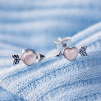 Cupids Bow Stud Earrings Gallery Thumbnail
