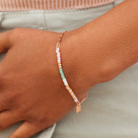 Seabright Stretch Bead & Chain Bracelet Gallery Thumbnail