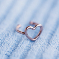 Open Heart Ear Cuff Gallery Thumbnail