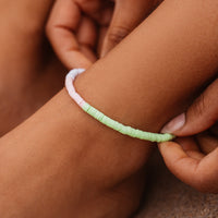 Mixed Heshi Stretch Anklet Gallery Thumbnail