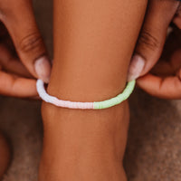 Mixed Heshi Stretch Anklet Gallery Thumbnail