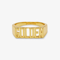 Golden Signet Ring