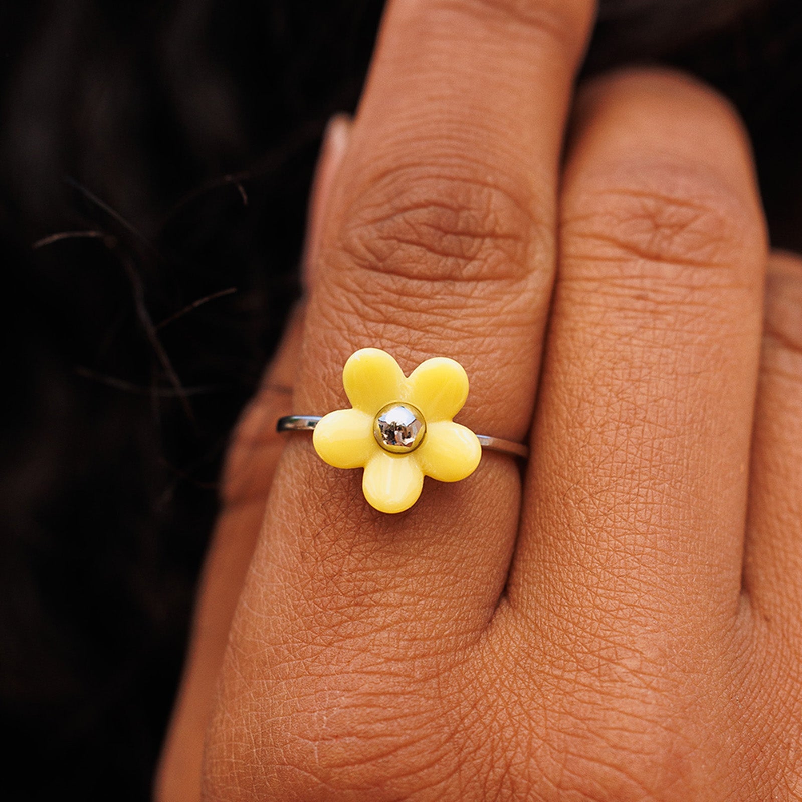 Pura vida deals flower ring