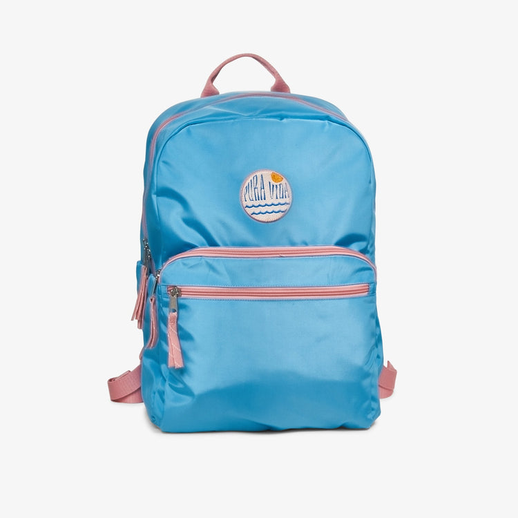 Dark Blossom Blue Functional Backpack