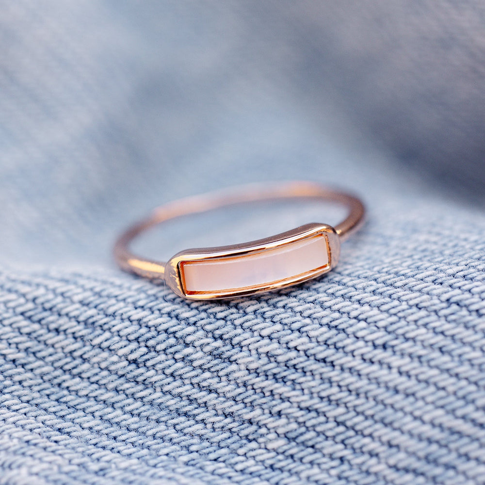 Pearlized ID Ring 5