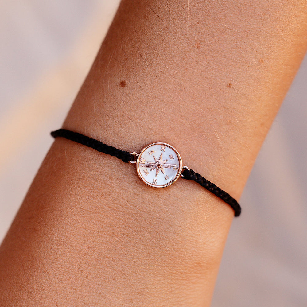 Mother of Pearl Compass Bracelet 3