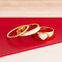 Twisted Love Ring Set Gallery Thumbnail
