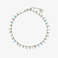 Blue Sea Hanging Bead Anklet Gallery Thumbnail