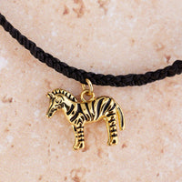Zebra Charm Bracelet Gallery Thumbnail
