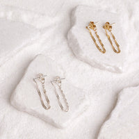 Chain Wrap Earrings Gallery Thumbnail